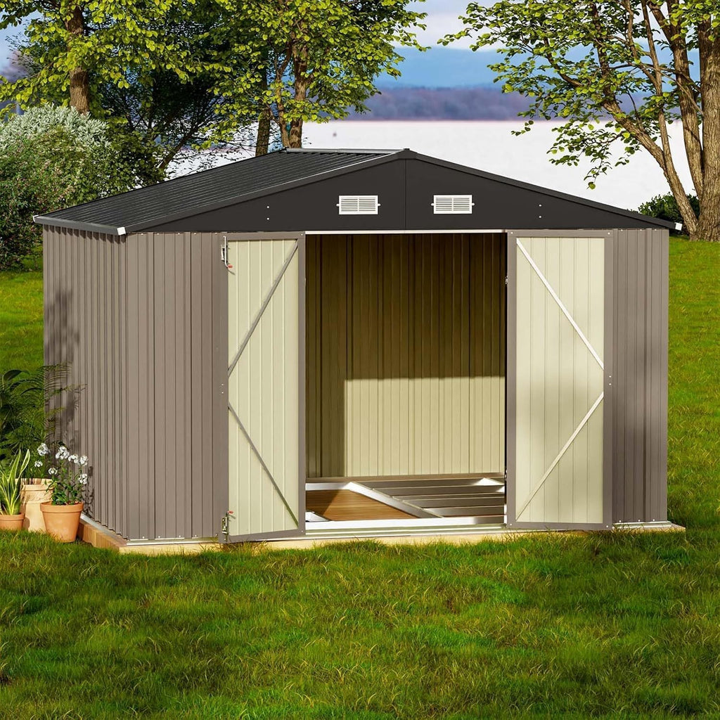 8×6 FT Outdoor Storage Shed – Your Backyard’s Extra Space