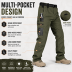 Men's Tactical Cargo Pants – Durable Multi-Pocket Outdoor Work Pants